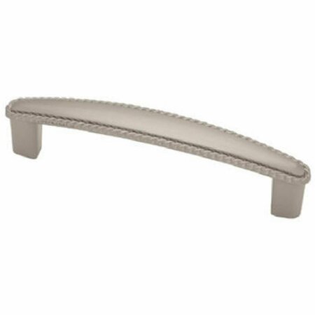 LIBERTY HARDWARE PN0402H-SN-C 4.25 in. Brushed Satin Nickel Rope Edged Pull 483289